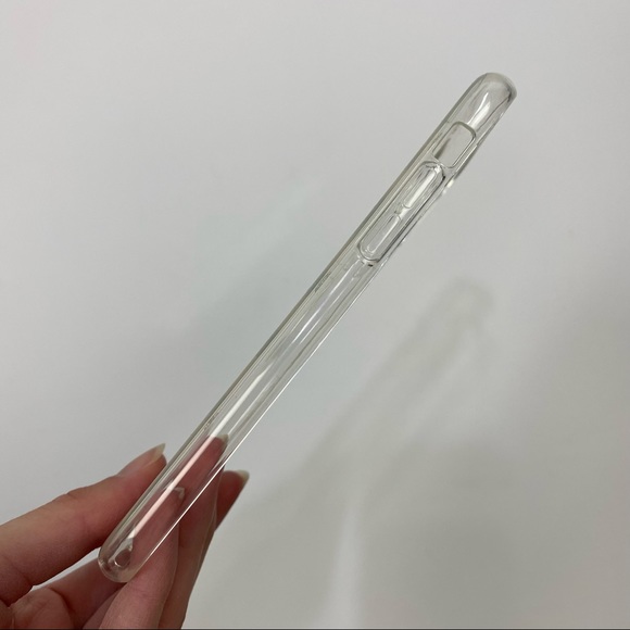 Dabney Lee Clear Silver Polka Dot iPhone 11 / iPhone XR Phone Case - Picture 2 of 5